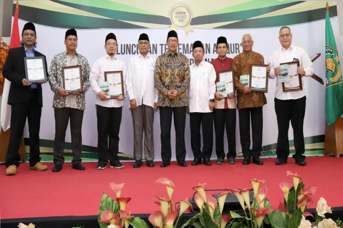 Kemenag Berikan Al-Quran Award Untuk Pengembang Mushaf Al-Quran di Indonesia